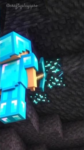 Diamond Mining GONE WRONG! 💎🤯 Creeper jumpscare in realistic Minecraft! #technogamerz #totalgaming