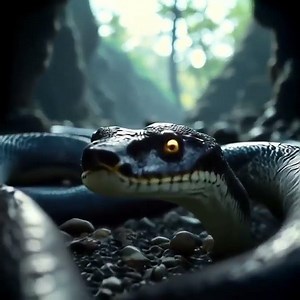 Giant Python Inside the Cave 😱 | Rare Wildlife Encounter