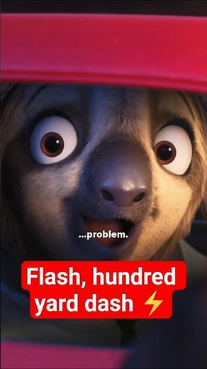 Flash is there when you need to go fast ⚡🦥