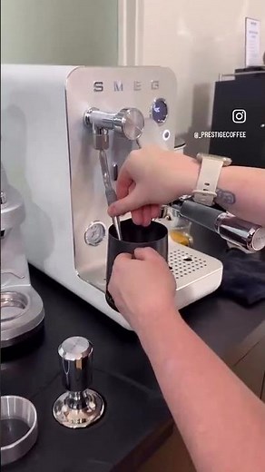 Smeg EMC02 Minipro Espresso Review. #smeg #coffee #review #shorts #youtube