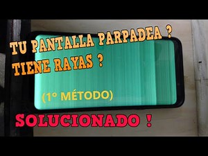 QUITAR PARPADEO DE PANTALLA SAMSUNG S20 NOTE 10 20 FE SOLUCIONADO ! LA LCD TIENE RAYAS O PARPADEA ?