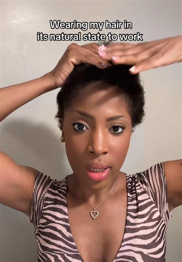 Type 4 Hair: Day 2 Natural Hairstyle Update for Work