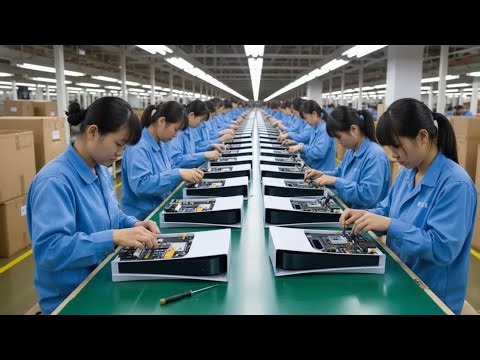 PS5 Gaming Console Manufacturing Process Inside Factory | How PlayStation 5 Is Made