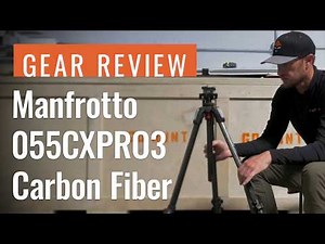 Gear Review: Manfrotto 055CXPRO3 Carbon Fiber Tripod 1