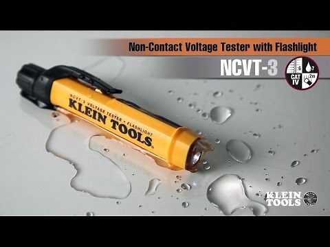 NCVT-3 Non-Contact Voltage Tester with Flashlight
