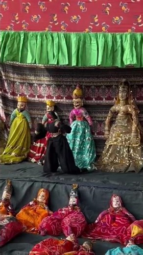 Beautiful puppet show