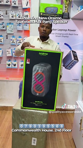 Explore the New Oraimo Spacebox Max Partybox Speaker