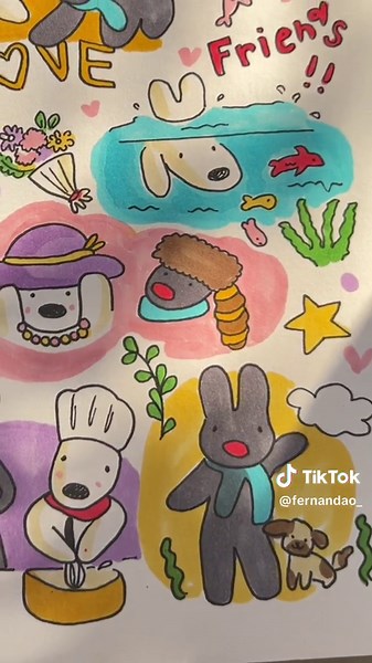 Explore Gaspard & Lisa Through Marker Art