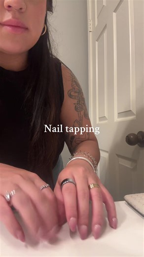 Relaxing Nail Tapping ASMR for Sleep and Relaxation