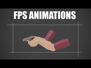 First Person Animations With Weapons - FPS Game With Unity & Blender