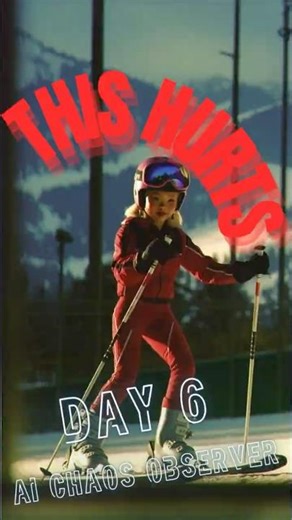 Olympic #skling 滑雪巔峰時刻 Day7 AI Chaos Observer #skisports #funny