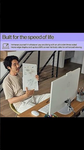 Unlock Your Productivity with the HP 27 inch All-in-One Desktop PC