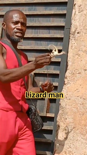 lizard man on the duty #comedy #funny