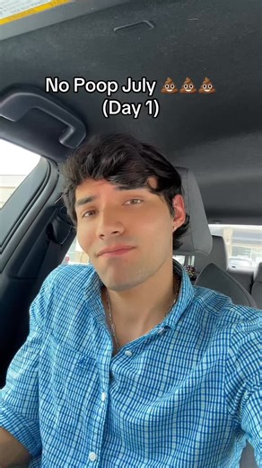 Eren Lenox on Instagram: "NO POOP JULY - DAY 1 @cron #meme #comedy #funny"