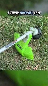 BEST Electric String Trimmer? Greenworks 16-Inch Test
