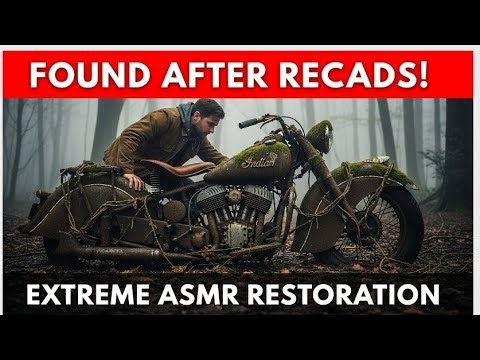Extreme ASMR Restoration | 1948 Chief Rebuilt After Decades of Rust