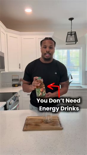 Brandon Palmer on Instagram: "You don’t need energy drinks.#applejuice"