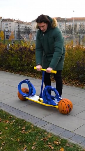 Futuristic Basketball Hoverboard | Crafty Panda