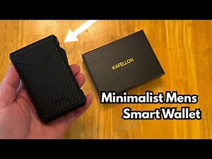 Wallet for Men RFID #Wallet with 2 ID Windows & Money Clip, #Minimalist Smart Wallet #review