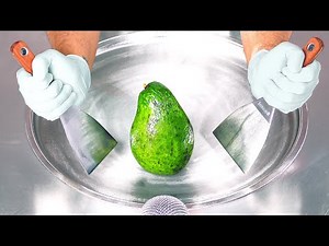 ASMR -30°C Satisfying Tropical Avocado Feast: A Flavor Sensation