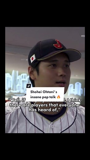 Shohei Ohthani’s insane motivational pre-game pep talk before their World Baseball Classic win over USA 🏆🫡 #baseball #worldbaseballclassic #wbc #shoheiohtani #shohei #samuraijapan (Credit: samuraijapan_pr/twitter)