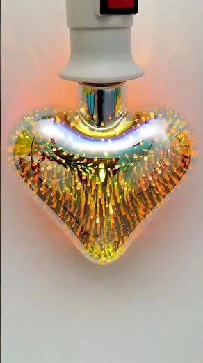 ✨ Infinity 3D Firebugs Bulb – Magic Light for Your Home! 🏠