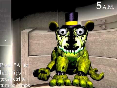 One Night At Springtrap's Rebooted - The complete game