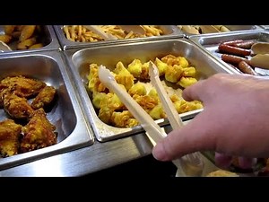 Eating Out at a Chinese Buffet Hibachi Grill