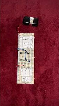 AND Gate with Transistors on a Breadboard | How the AND Gate Works #electronics