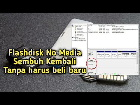 Cara Mengatasi Flashdisk No Media