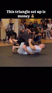 17K views · 126 reactions | This triangle from knee shield half guard is probably one of my most high percentage finishes. Really solid attack from split squat of a knee slice when your opponents trying to push pressure on you to finish the pass. #bjj #jiujitsutips | Shawn Melanson | Facebook