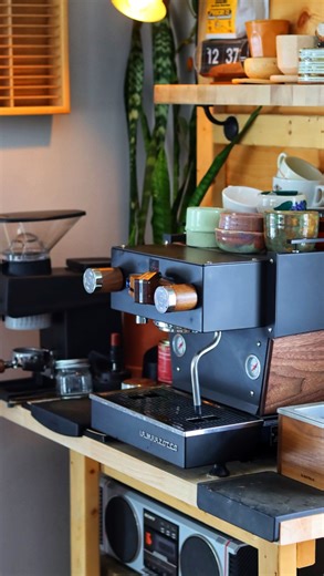 Justin Sajda | Thirstywhale on Instagram: "DEFTONES - ESPRESSO - DOG I have always wanted some sort of wood accents for this espresso machine. Finally, it has happened. It totally changes the look and I love it. I really enjoyed making this video and throwing in some music I like. I appreciate y’all watching these and letting me post things I enjoy. Thanks! P.s. Hazelnut milk sucks, never again. I think in a iced latte or a chai it could be nice but it sucks hot and isn’t worth learning in my op
