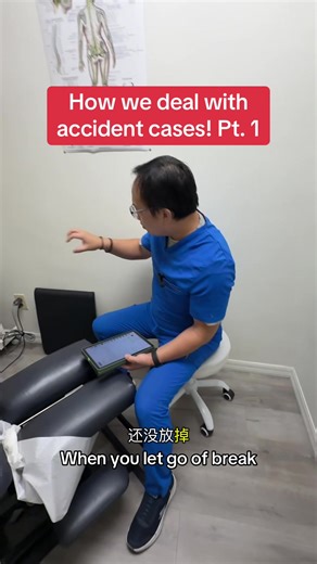 Part 1 of a car accident case #fyp #caraccident #chiropractic