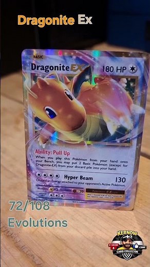 #dragonite Dragonite EX Evolutions 72/108
