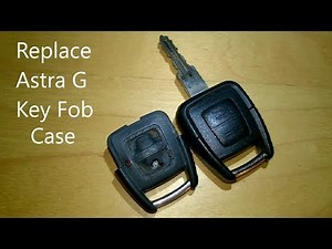 Comment ouvrir la télécommande de l'Opel Astra