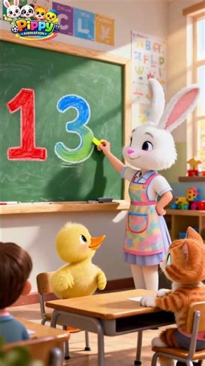 Learn Numbers | Pippy Animation#animation #usa #children