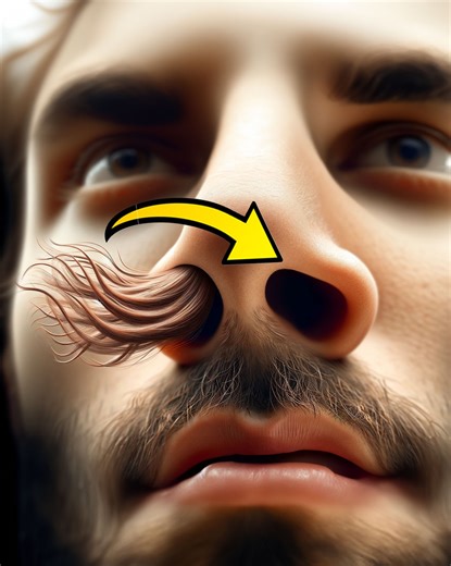 Waxing my nose | Vector