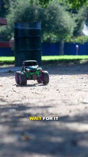 Gift the Grave Digger RC that crashes and gets wrecked… then repairs itself and keeps going! | Spin Master Global