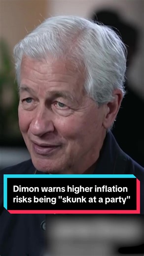 JPMorgan Chase CEO Jamie Dimon warned that inflation could become a “skunk at a party” for the US economy. He speaks to Bloomberg's Lisa Abramowicz. #economy #inflation #money #finance #investing