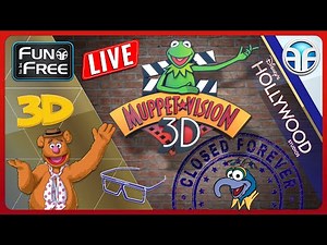 🔴 LIVE: Walt Disney World Florida Disneys Hollywood Studios | Muppet Vision 3D - CLOSED FOREVER?