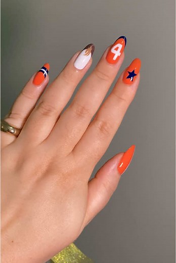 Arte de Unhas Inspirada em Nishinoya de Haikyuu