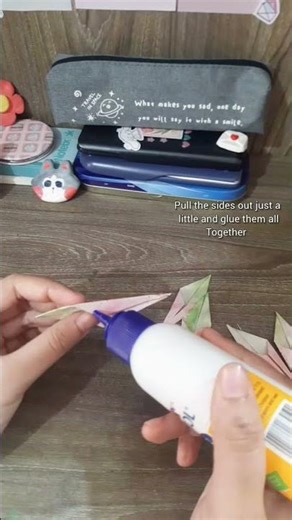 DIY paper lily tutorial🌷 #diy #paperlily #lily #craft #tutorial # #papercrafttutorial #paperart