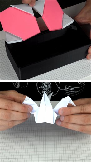 Diese Kiste öffnet sich mit Origami!