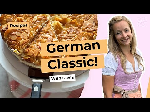 This Famous German Cake Will Surprise You! (Bee Sting Cake Recipe – Bienenstich)