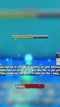 Blox Fruit: AFK Grind Mastery With Macros! #shorts