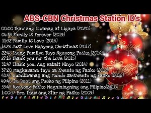 ABS CBN CHRISTMAS STATION ID |Nonstop Playlist| Compilation | 2009-2020
