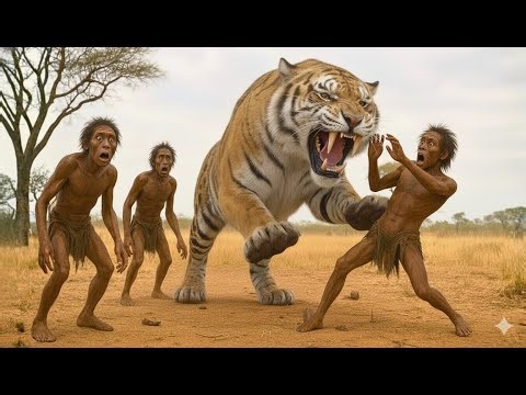 Life 3.6 Million Years Ago - The Deadly Predators Early Humans Had to Evade to Survive