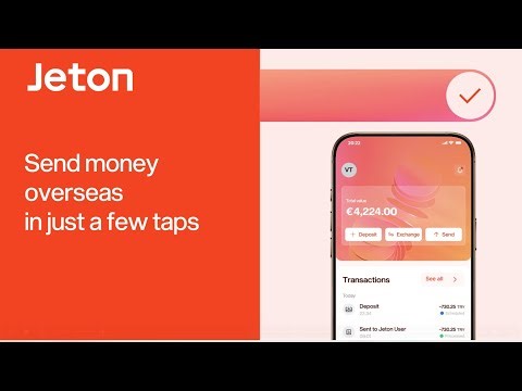 How to send money with Jeton?