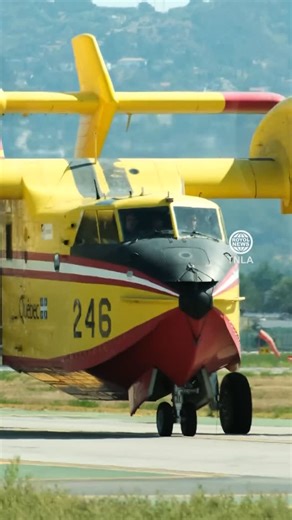 ROYOL NEWS - TNLA on Instagram: "Van Nuys, California August 29, 2025 At 3:30 PM today, two Quebec Super Scooper aircraft touched down at Van Nuys Airport, ready to assist the Los Angeles County Fire Department’s efforts in battling wildfires this fire season. The planes, arriving just minutes apart, completed a long flight from Albuquerque, New Mexico, to join the firefighting mission. These specialized water-bombing aircraft, known for their ability to skim lakes and reservoirs to scoop up wat