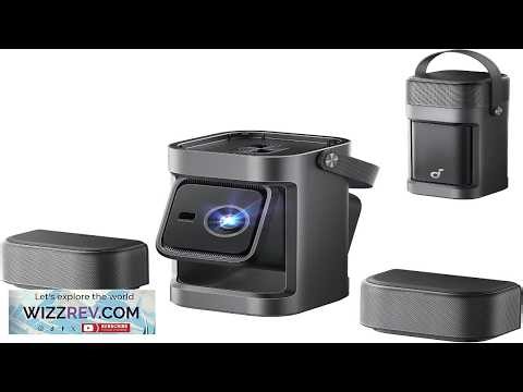 soundcore Nebula P1 Portable GTV Projector with Detachable Speakers 650 ANSI Lumens